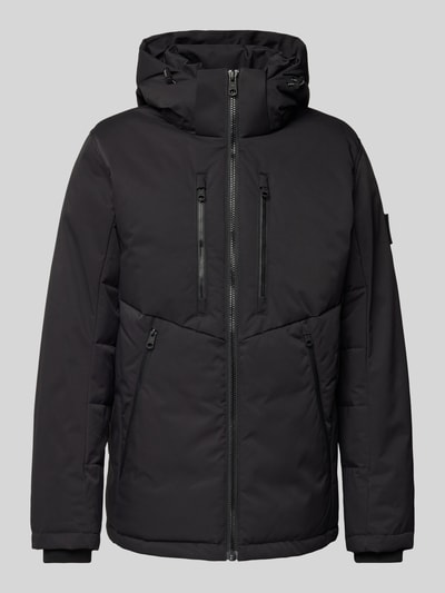 Tom Tailor Funktionsjacke mit Kapuze mit Tunnelzug und Daunen-Entender-Füllung Black 2