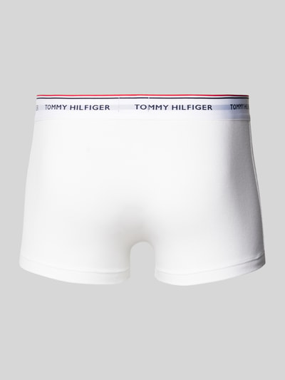 Tommy Hilfiger Trunks mit elastischem Label-Bund im 3er-Pack Weiss 3