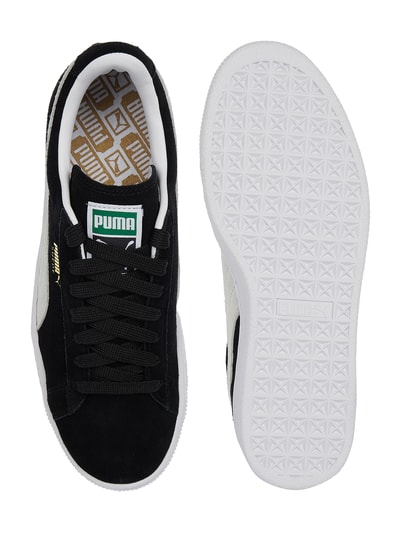 Puma Sneakersy „Classic” ze skóry welurowej  Czarny 5