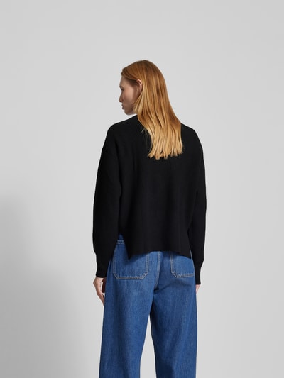 Closed Oversized Wollpullover aus reiner Wolle BLACK 5