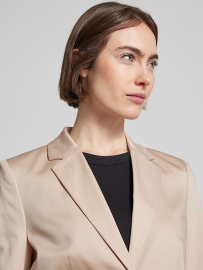 Christian Berg Woman Selection Blazer met strookzakken Zand - 3