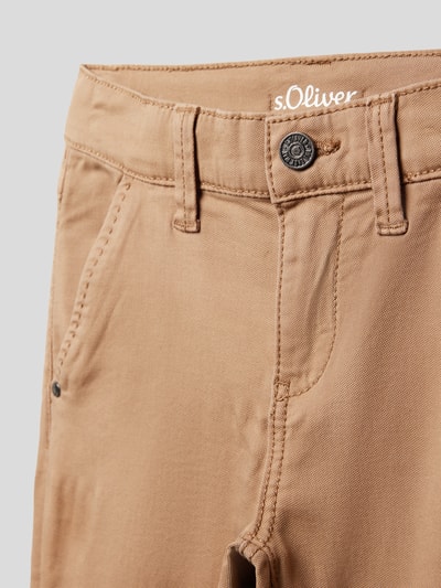 s.Oliver RED LABEL Hose mit Gesäßtasche Camel 2