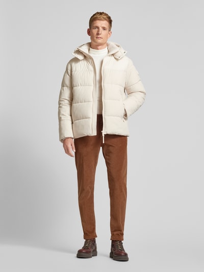 JOOP! Jeans Steppjacke mit Stehkragen Offwhite 1