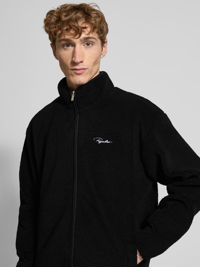 Pegador Fleecejacke mit Seitentaschen Modell 'Signar' Black 3