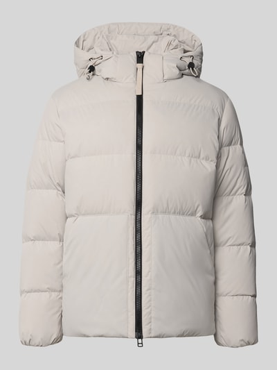 Marc O'Polo Regular fit donsjack met capuchonkraag Offwhite - 2