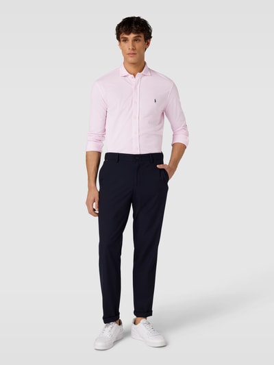 Polo Ralph Lauren Slim Fit Freizeithemd mit Kentkragen Pink 1