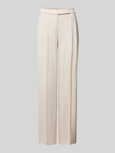 Windsor Stoffhose mit elastischem Bund Offwhite 1