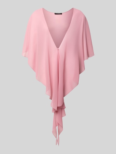 Produktfoto, Stola aus Chiffon mit Knopfverschluss von Vera Mont, różowy, lejący materiał, damska stola, tkanina półprzezroczysta