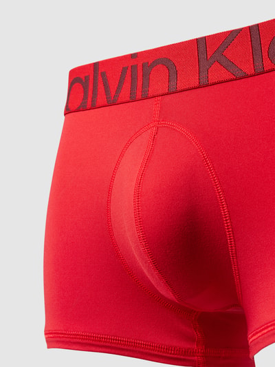 Calvin Klein Underwear Trunks mit Label-Detail Rot 2