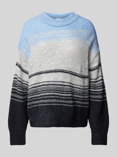 s.Oliver RED LABEL Relaxed fit pullover met strepen  Blauw - 2