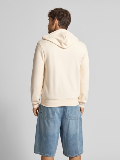 Lacoste Regular Fit Sweatjacke aus Baumwoll-Mix Offwhite 5