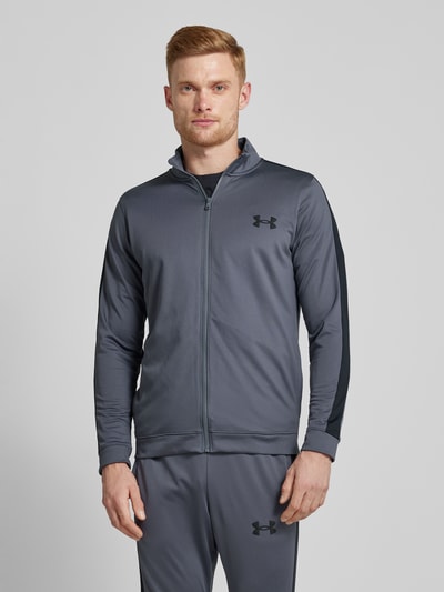 Under Armour Trainingspak met logo Antraciet - 4