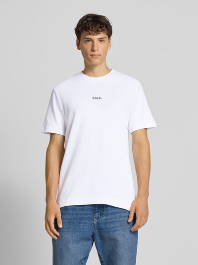 Balr. Regular Fit T-Shirt aus Baumwoll-Mix Weiss 4