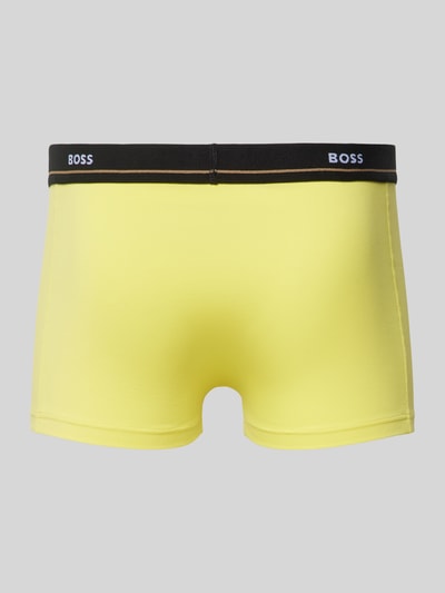 BOSS Trunks mit elastischem Logo-Bund im 5er-Pack Oliv 3
