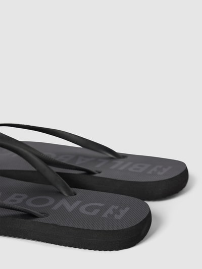 Billabong Teenslippers met labelprint, model 'SUNLIGHT' Zwart - 2