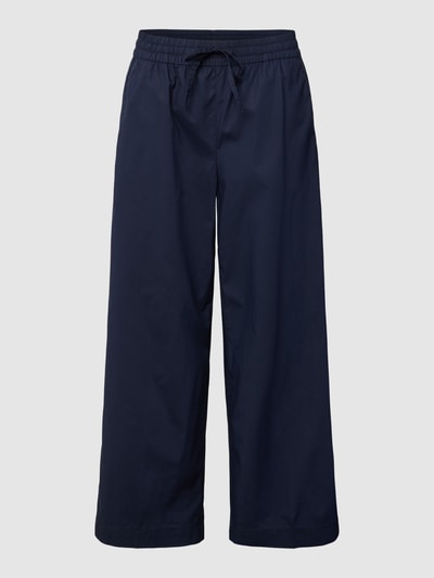 s.Oliver RED LABEL Stoffen broek met elastische band Marineblauw - 2