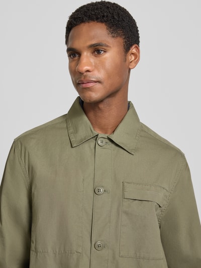 Barbour regular fit vrijetijdsoverhemd van puur katoen Olijfgroen - 3