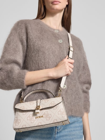 Guess Schoudertas in leerlook, model 'QUEENSLAND' Steengrijs - 1