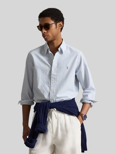 Polo Ralph Lauren Regular Fit Freizeithemd aus reiner Baumwolle Weiss 4