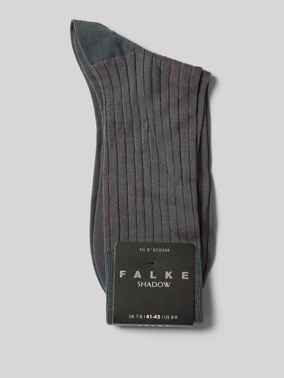 Falke Sokken in two-tone-stijl, model 'SHADOW' Donkergrijs - 3