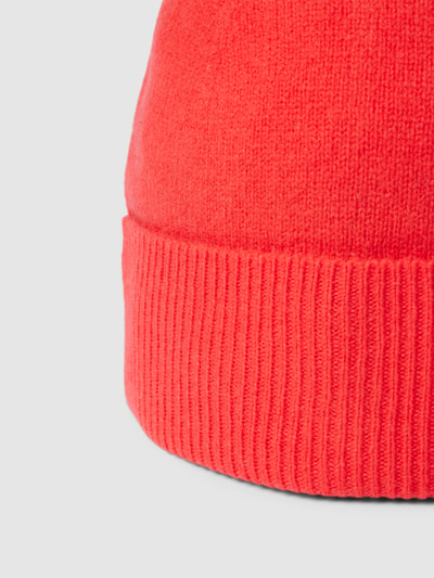 Christian Berg Woman Beanie met brede omslag Rood - 2