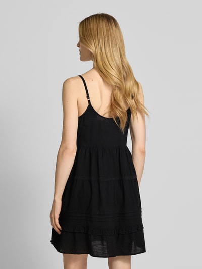 VERO MODA Minikleid mit verstellbaren Spaghettiträgern  Modell 'PRETTY' Black 5