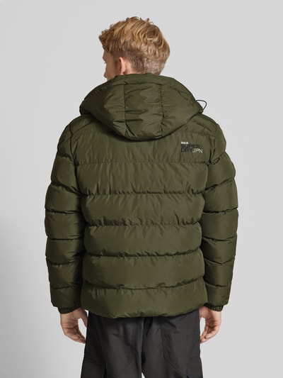 Superdry Steppjacke mit Reißverschlusstaschen Khaki 5