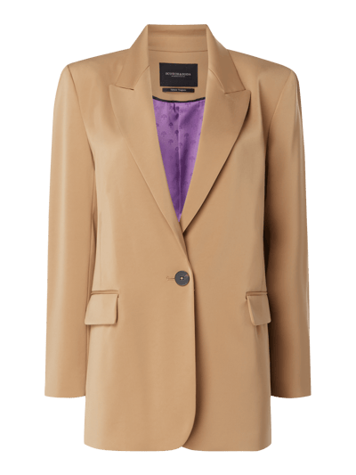 Scotch & Soda Blazer mit Reverskragen  Beige 1