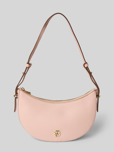 BOSS Henkeltasche aus echtem Rindsleder Hellrosa 2