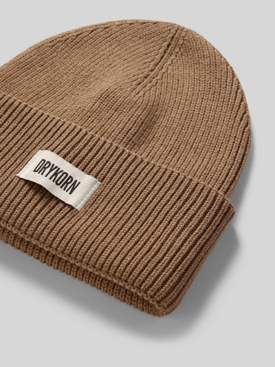 Drykorn Beanie mit Woll-Anteil Modell 'LOAH' Sand 2