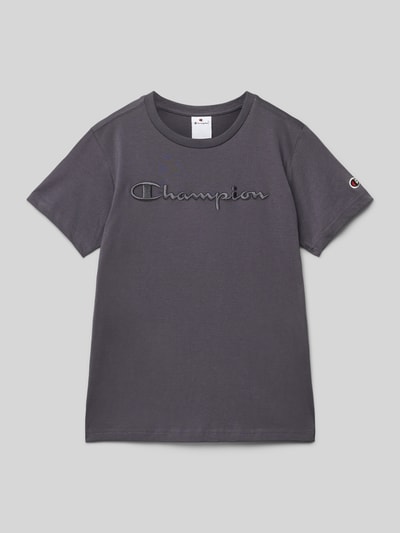 CHAMPION T-shirt met ronde hals Grafiet - 1