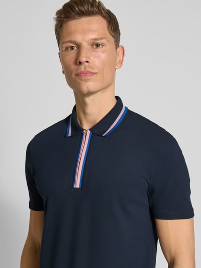 PAUL SMITH Regular Fit Poloshirt mit Label-Detail Marine 3
