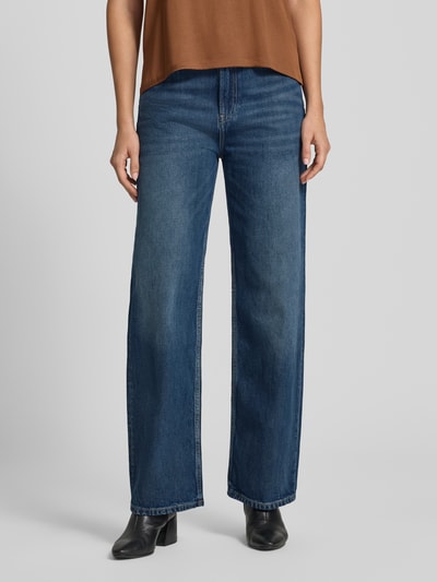 MANGO Straight Fit Jeans im 5-Pocket-Design Modell 'MIAMI' Jeansblau 4