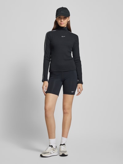 Nike Longsleeve in Ripp-Optik Black 1