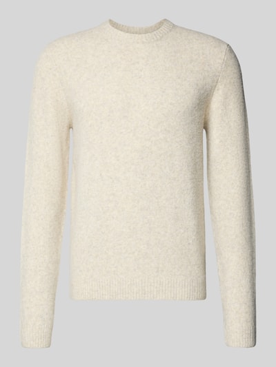Jack & Jones Premium Gebreide pullover met ribboorden, model 'BLASIMON' Beige - 2