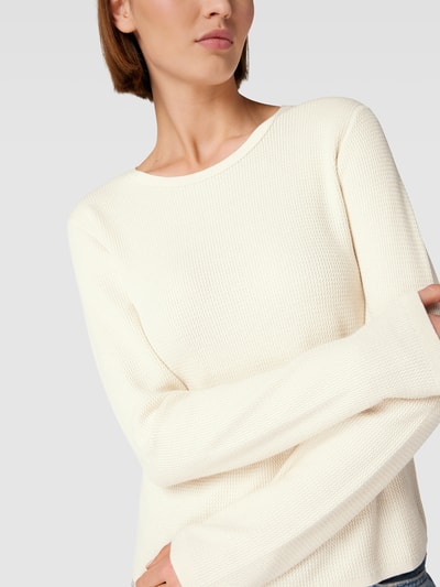 Marc O'Polo Strickpullover mit Rundhalsausschnitt Offwhite 3