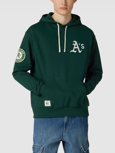 New Era Oversized hoodie met kangoeroezak, model 'HERITAGE' Fles - 4