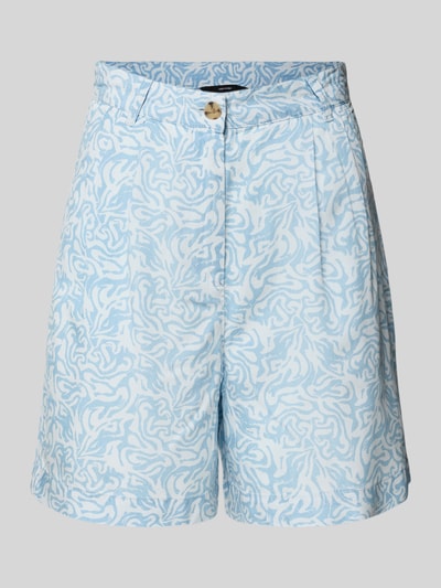 Vero Moda Loose fit korte jeans van lyocell, model 'FLEUR' Lichtblauw - 2