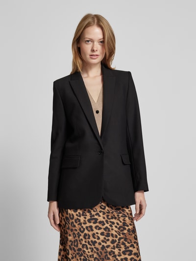 Zadig & Voltaire Regular fit blazer met reverskraag Zwart - 4