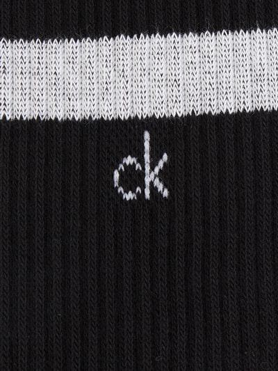 CK Calvin Klein Sportsocken mit Stretch-Anteil im 2er-Pack Black 3