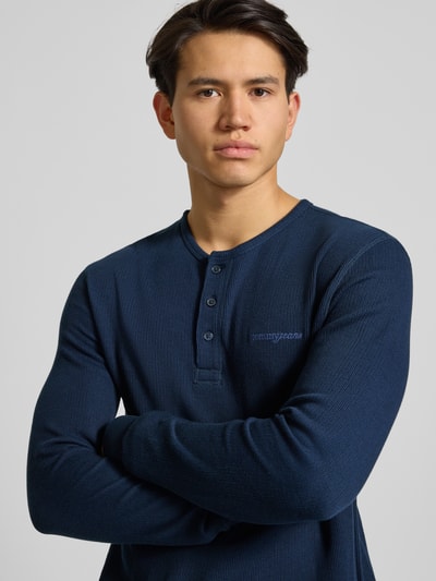 Tommy Jeans Regular fit shirt met lange mouwen van puur katoen Marineblauw - 3