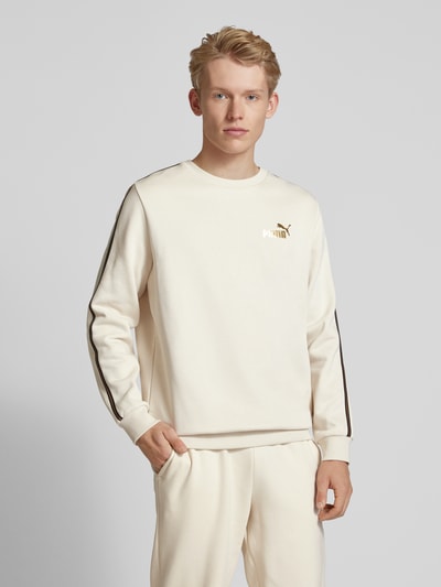 PUMA PERFORMANCE Sweatshirt met labelprint Offwhite - 4