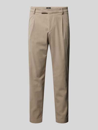 Cinque Stoffhose in Ripp-Optik Modell 'SALTO' Beige 1