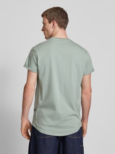 G-Star Raw T-shirt met labeldetail Mintgroen - 5