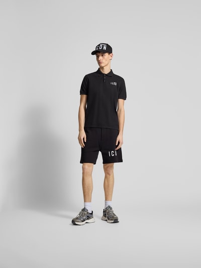 Dsquared2 Sweatshorts mit elastischem Bund Black 1