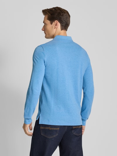 Polo Ralph Lauren Poloshirt mit Label-Stitching Hellblau 5