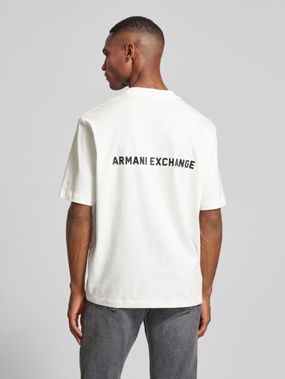 ARMANI EXCHANGE T-Shirt mit Rundhalsausschnitt Weiss 5