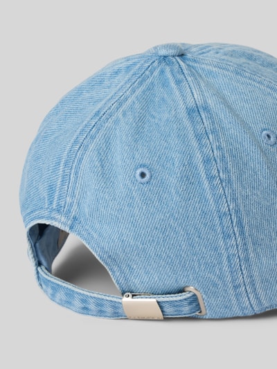 CK Calvin Klein Baseballpet in denimlook Metallic blauw - 3