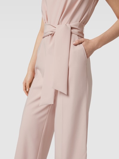 Betty Barclay Jumpsuit met strikceintuur Rosé - 3