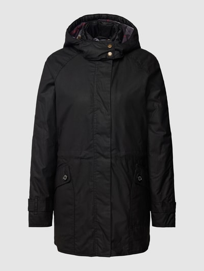 Barbour Jack met capuchon, model 'CANNICH' Zwart - 2